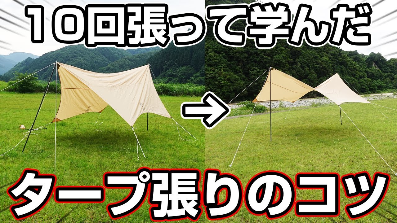 How to pitch a tarp solo in just 5 minutes, even for beginners