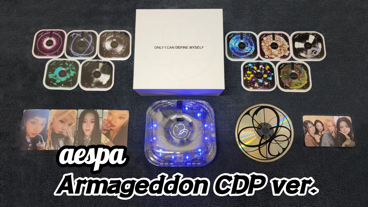 Unboxing] AESPA - 1st Album 'ARMAGEDDON' Part 3 (CDP ver.) CD