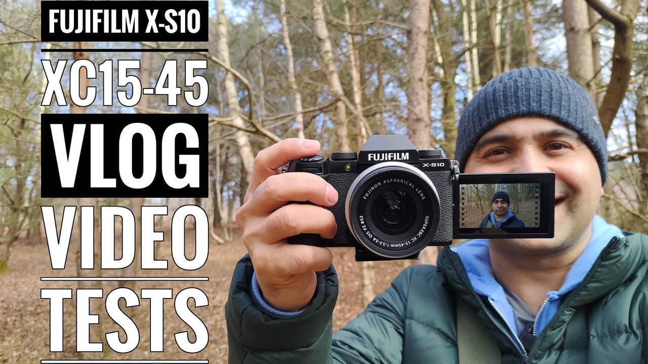 Fujifilm X-S10 Kit (XC15-45mm Lens) Vlog + Video test - YouTube