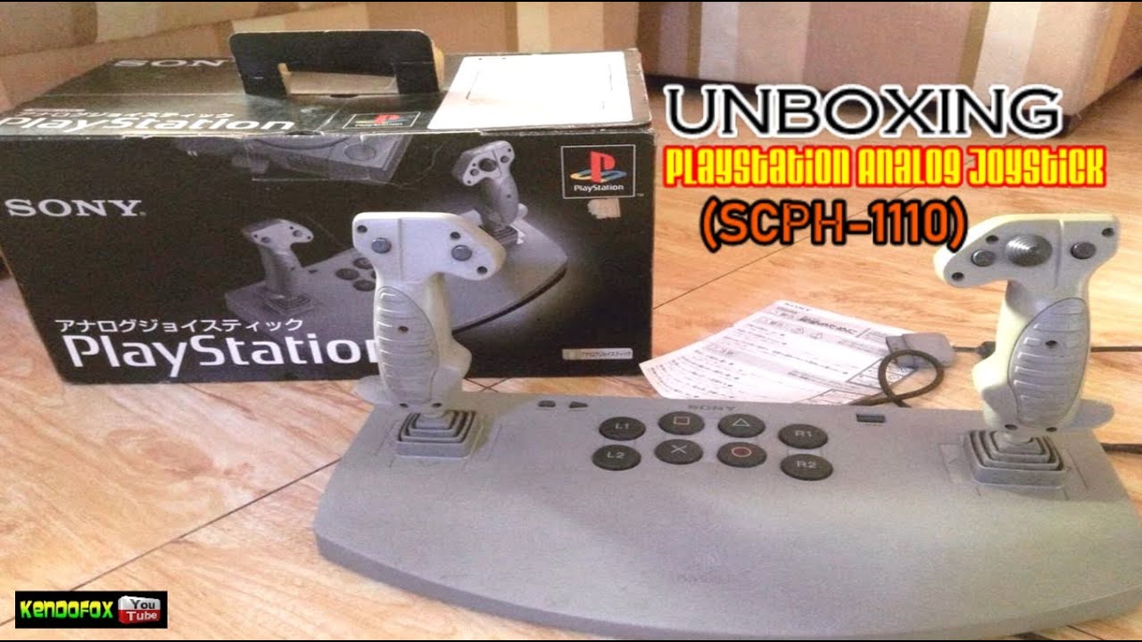 Playstation Dual Flightstick Controller SCPH - 1110 Unboxing - YouTube