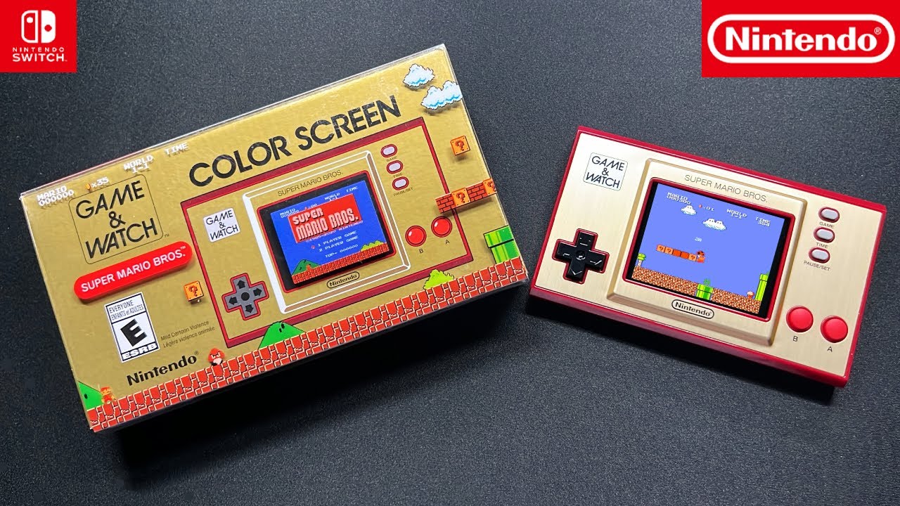 Unboxing - Game & Watch: Super Mario Bros | Nintendo - YouTube