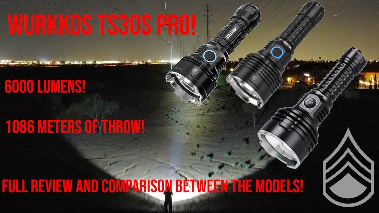 Wurkkos TS30S Pro - 6000 Lumens And Over 1km Of Throw! Is This