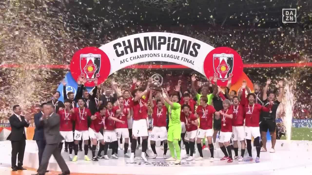 浦和レッズ｜ACL優勝トロフィー授与】浦和レッズ×アル・ヒラル｜AFC