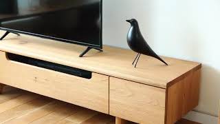 飛騨家具 HIDA 飛騨産業 Morinokotoba 森のことば AVキャビネット 国産