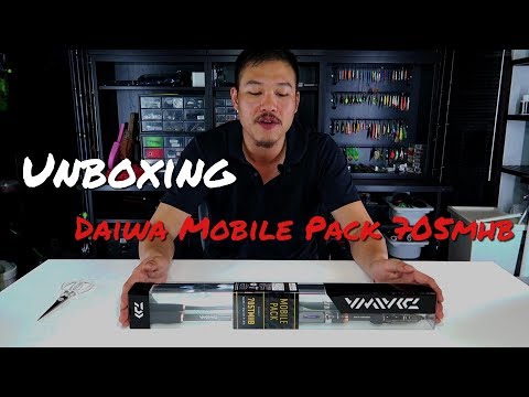 Unboxing the Daiwa Mobile Pack 705TMHB Telescopic Rod - YouTube