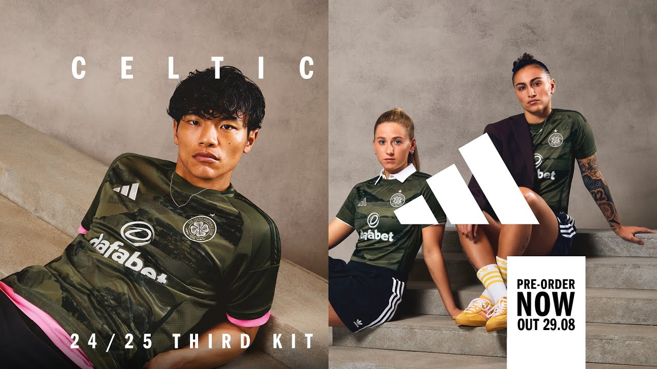 adidasfootball x #CelticFC 2024/25 Third Kit - YouTube