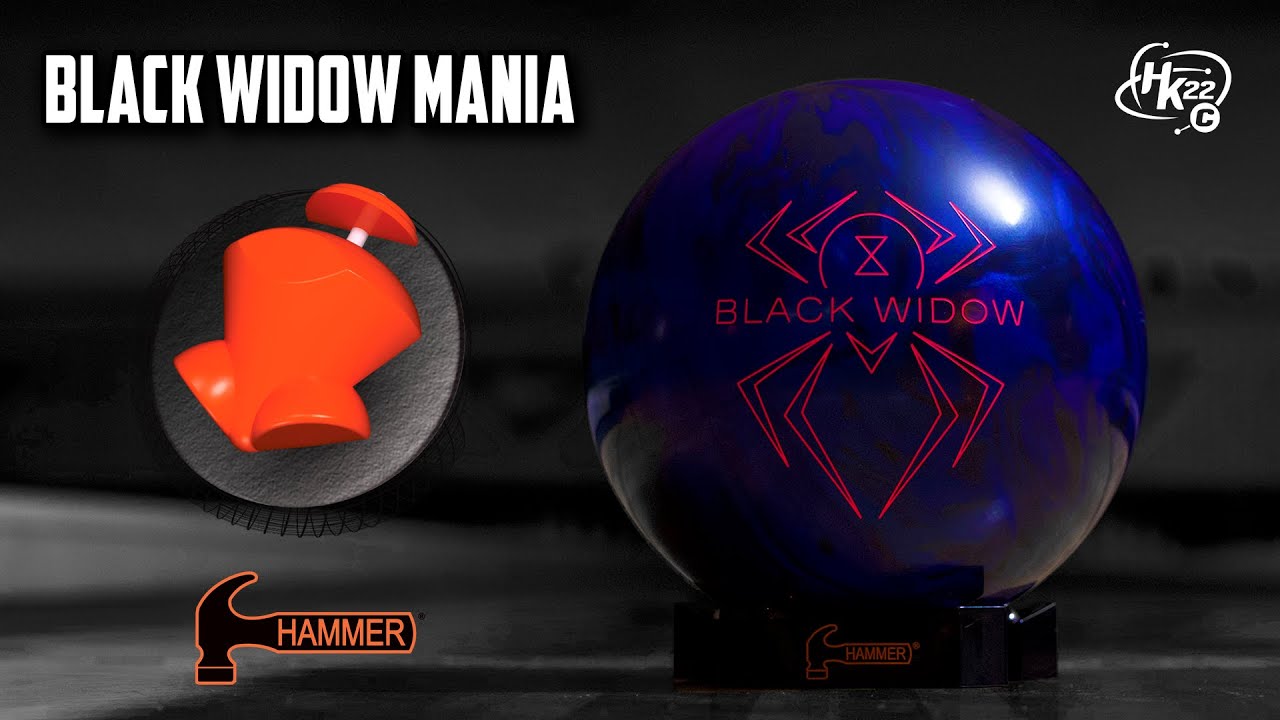 ハンマー ブラックウィドー マニア ボウリングボール – 「K Style