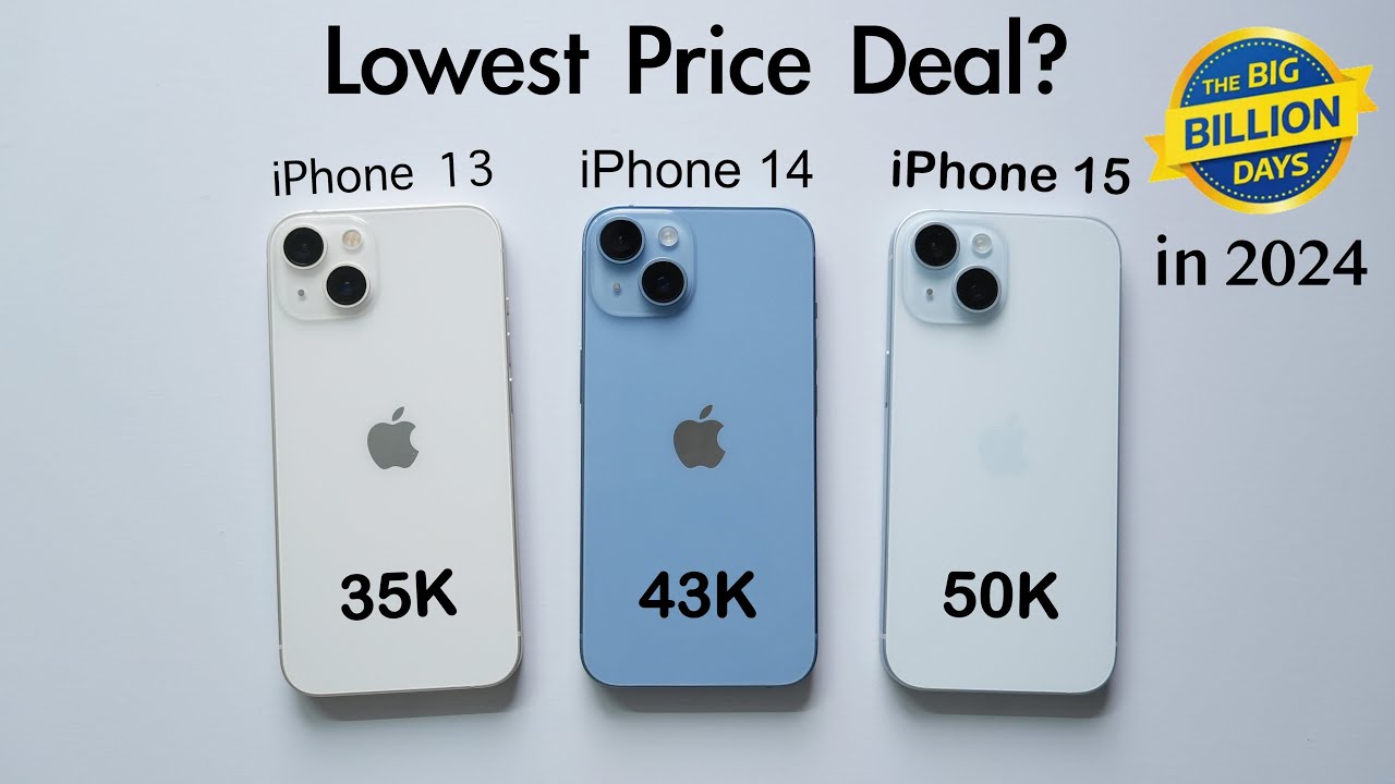 iPhone 15 vs iPhone 14 vs iPhone 13 in 2024 ? Lowest Price Deal