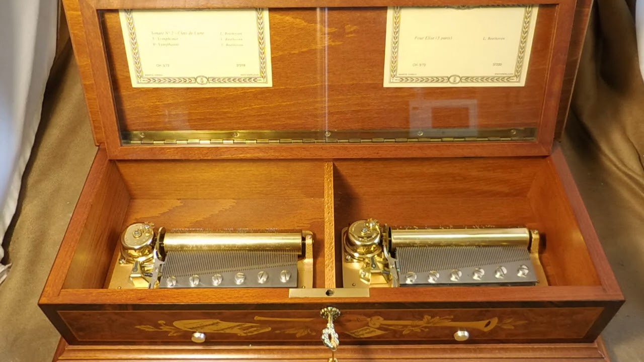 REUGE シリンダー型72弁オルゴール】「星に願いを」リー・ハーライン