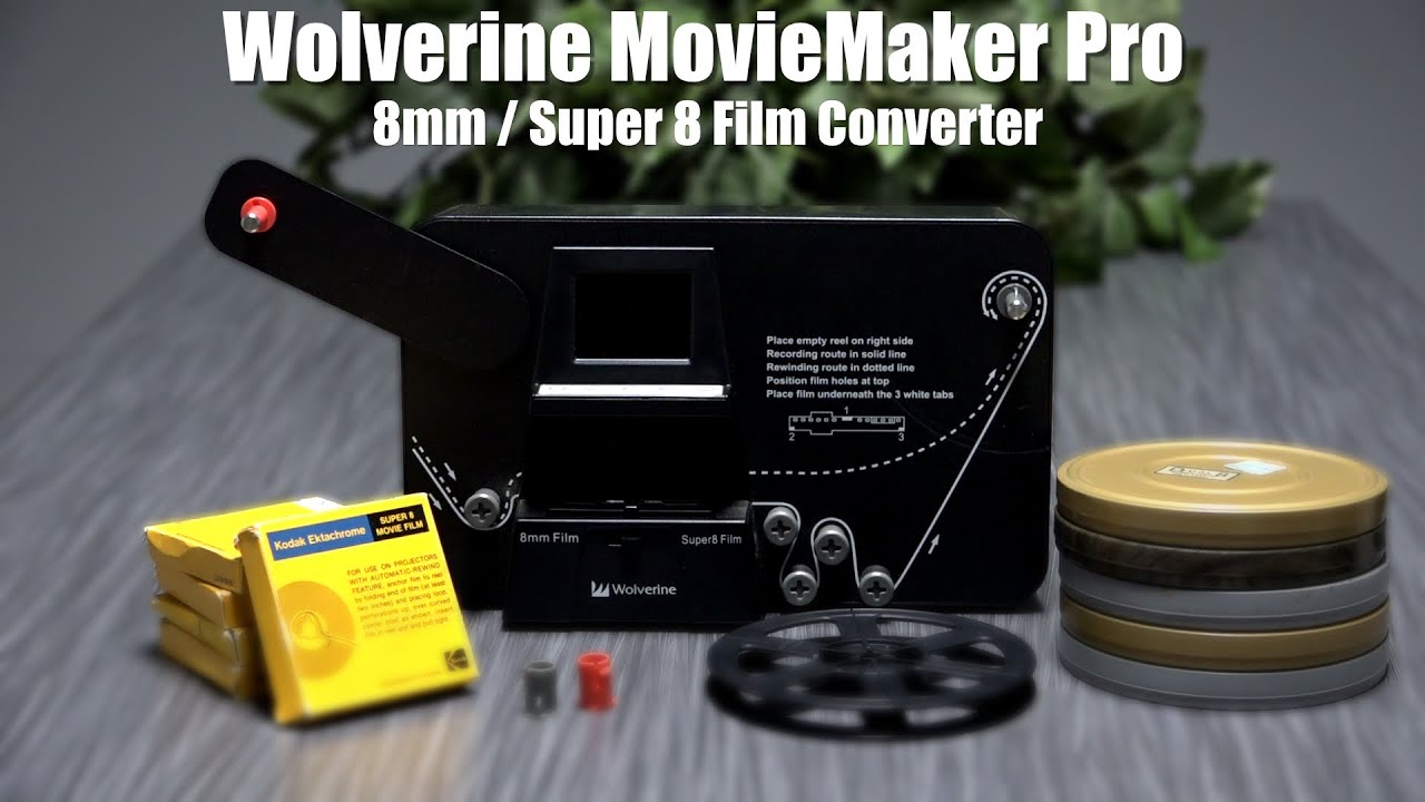 Wolverine 8mm/Super 8 Film Converter Review - YouTube