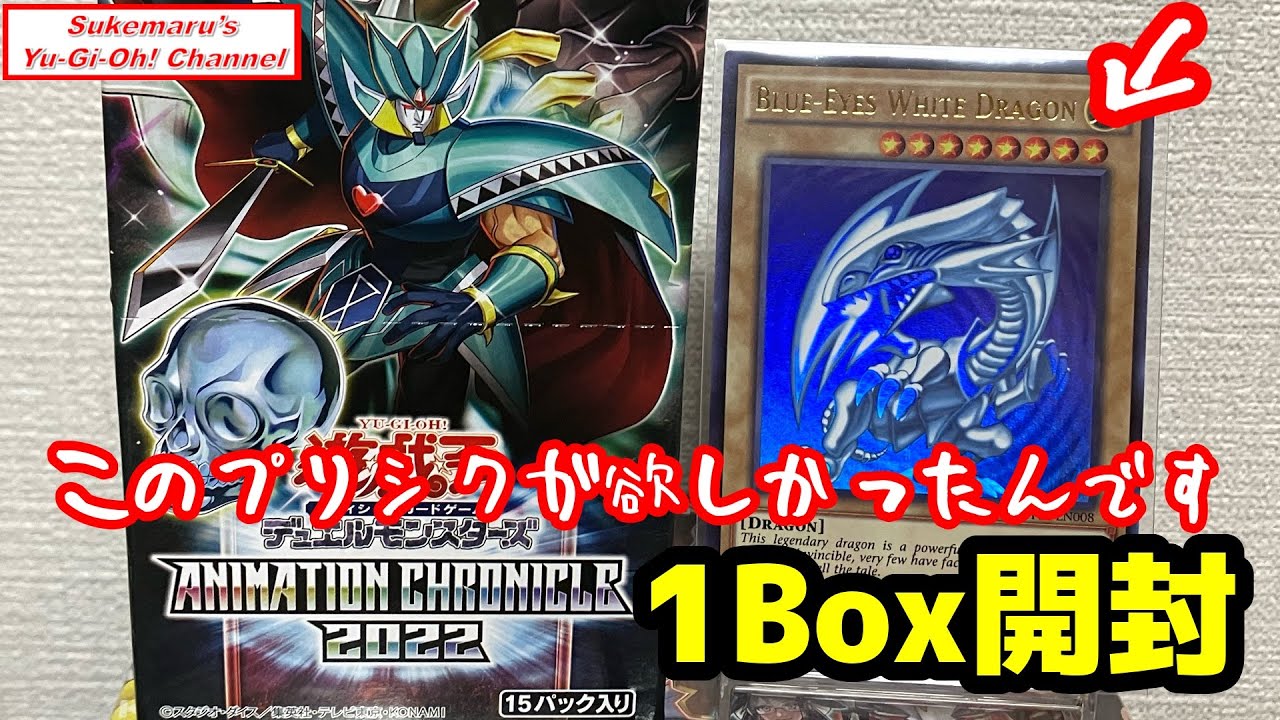 神箱】青眼の白龍（ブルーアイズ）の英語版プリシク収録!ANIMATION