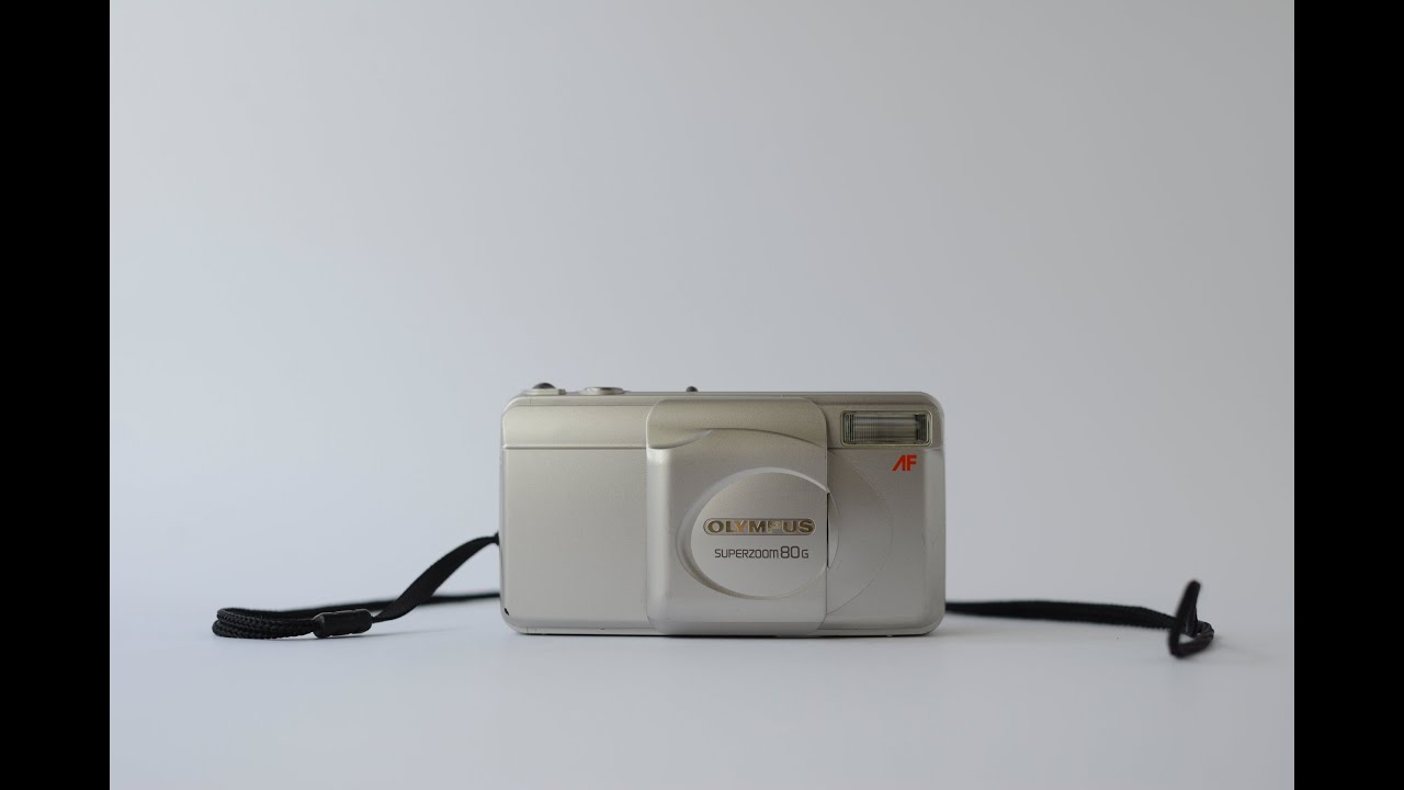 Olympus SuperZoom 80G camera 35mm film - YouTube