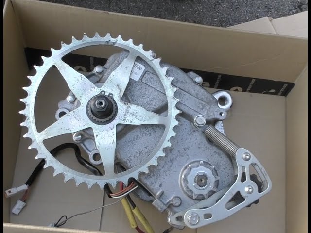 電動アシスト自転車のモーターを分解して比較 - YouTube