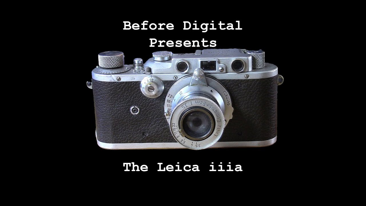 The Leica iiia - YouTube