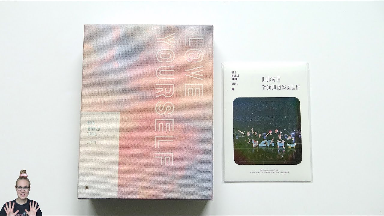 Unboxing BTS 방탄소년단 WORLD TOUR 'LOVE YOURSELF' SEOUL DVD - YouTube