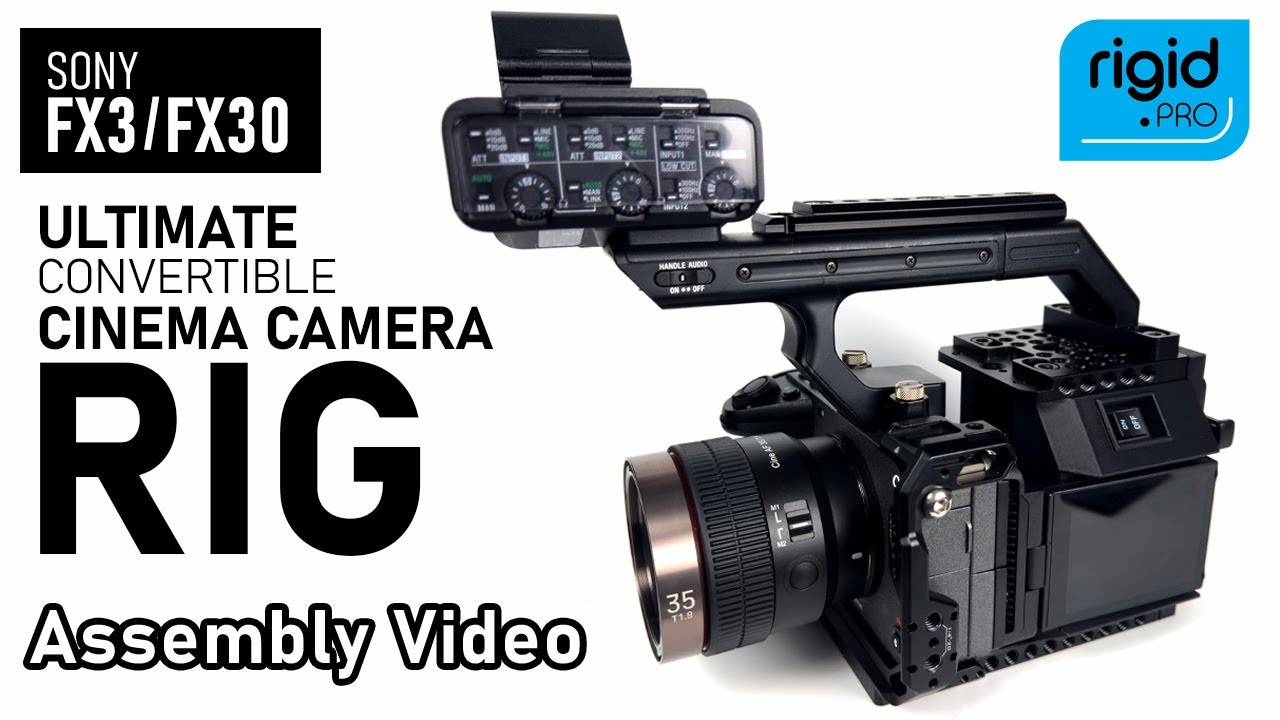 SONY FX30/FX3 Cinerig Top Handle Edition (Standard Version