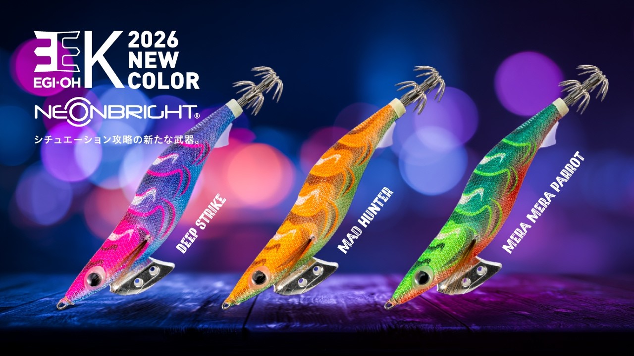 エギ王 K｜YAMASHITA｜イカ釣りで世界トップクラス