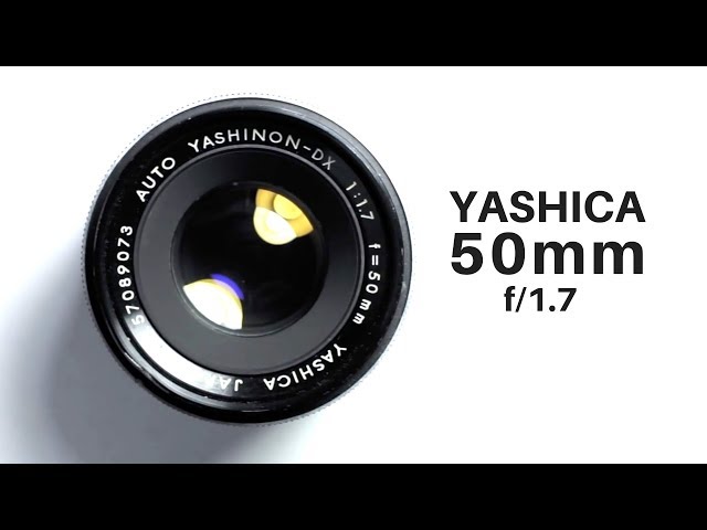 The Yashica Yashinon 50mm f/1.7 Lens Review - YouTube