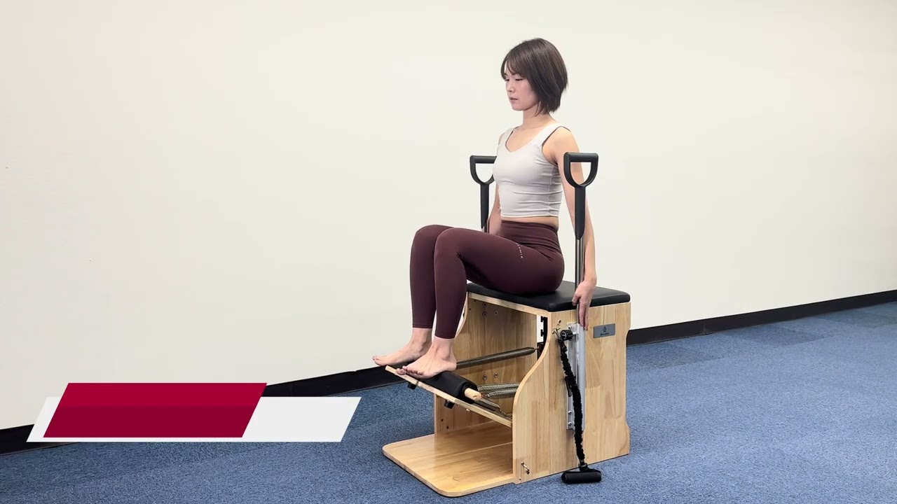 ECP-34Y ピラティス・コンボチェアー​​| エコレコフィットネス