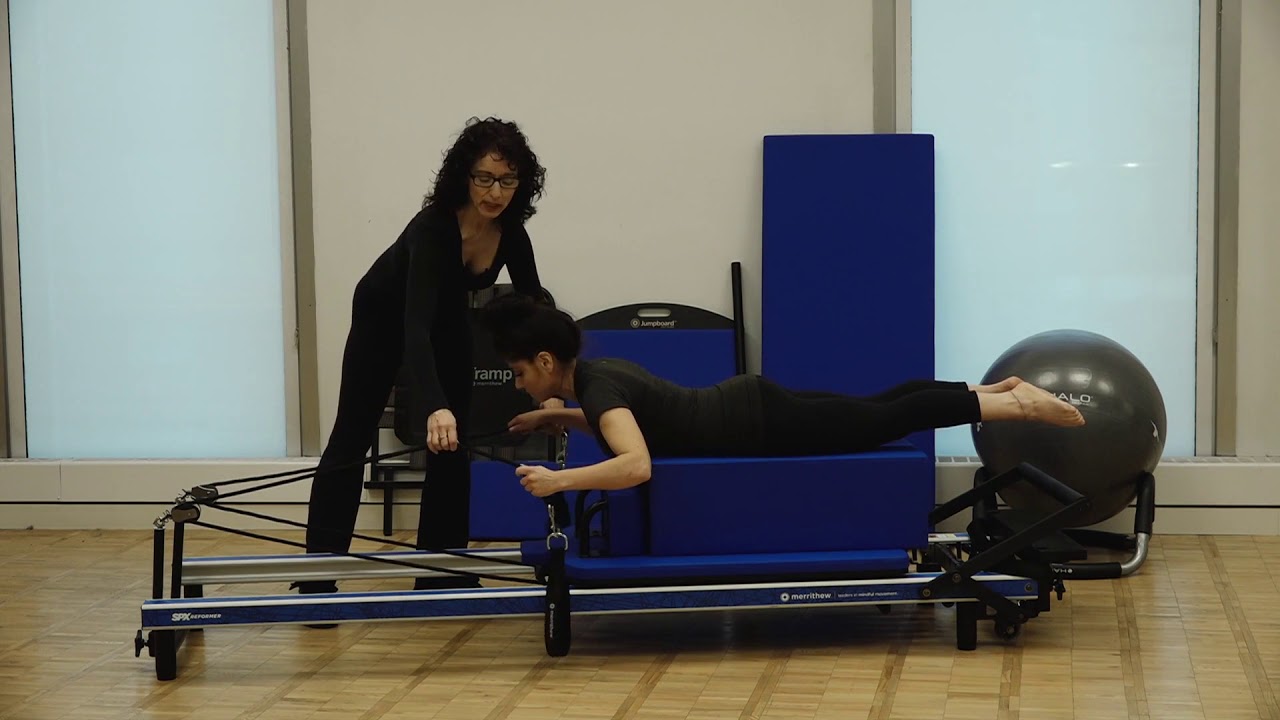 STOTT PILATES® Exercises for At-Home Workout | Arms Pulling Straps