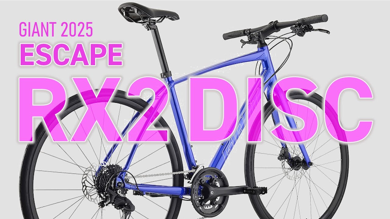 クロスバイク】ESCAPE RX2 DISC 最新SIMANO CUSE・軽量アルミフレーム