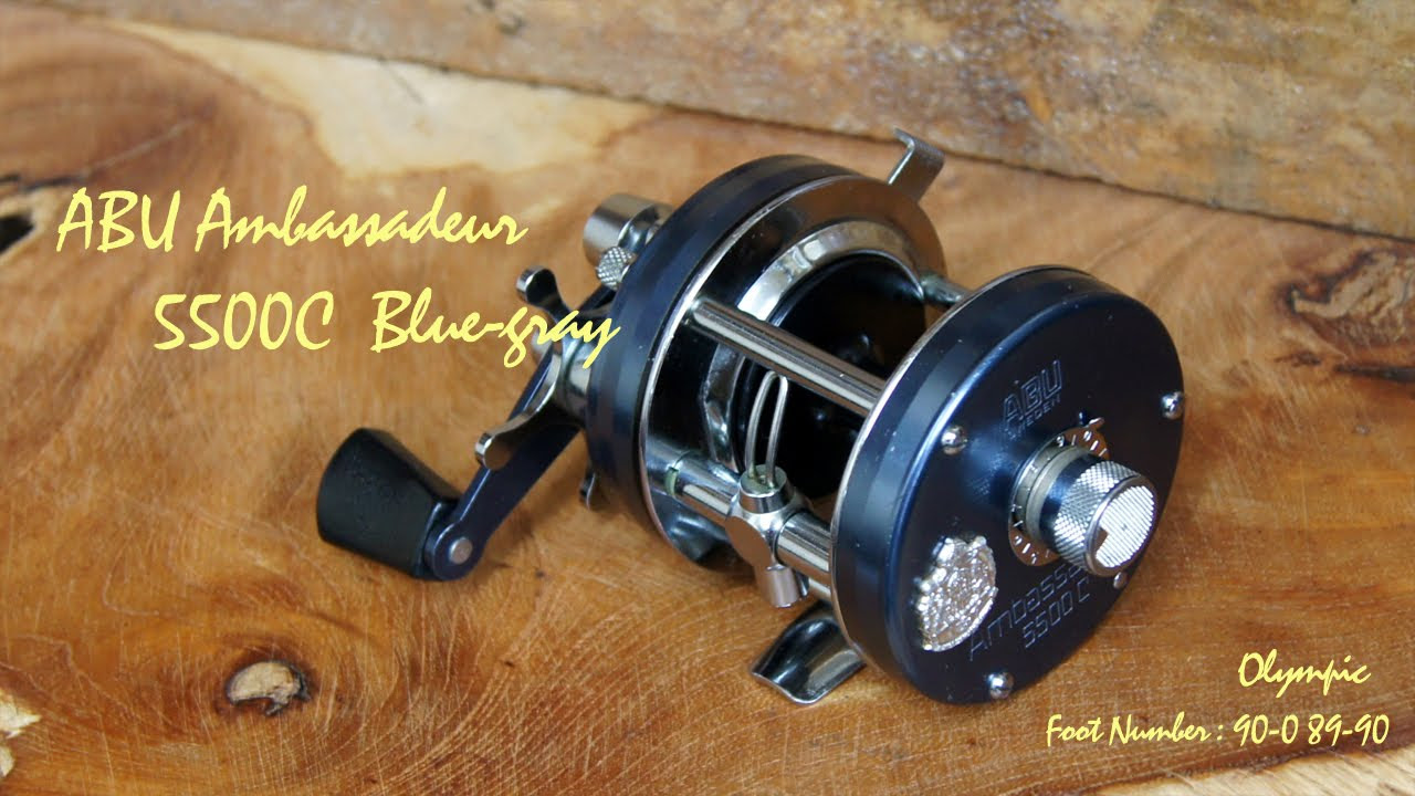 ABU Ambassadeur 5500C Blue-gray Parts list パーツリスト 分解写真