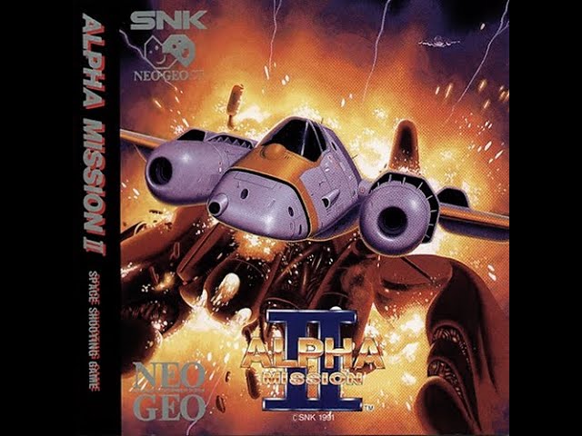 Alpha Mission II (ASO II：ラスト ガーディアン). [Neo-Geo CD - SNK