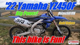 2022 Yamaha YZ450F Quick Ride: Big Power! - YouTube