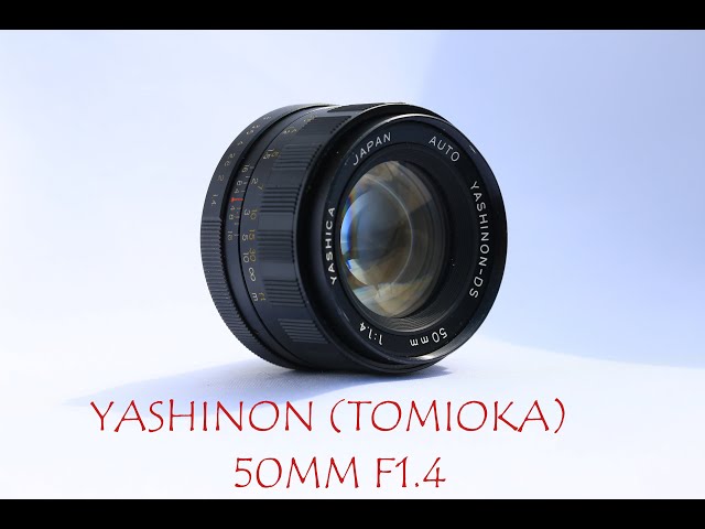 Yashinon 50 mm F1.4 (Tomioka) vintage lens ,a radioactive marvel