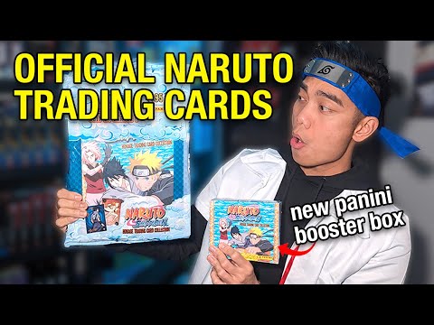 New Naruto Shippuden Cards - Panini Hokage Collection - YouTube
