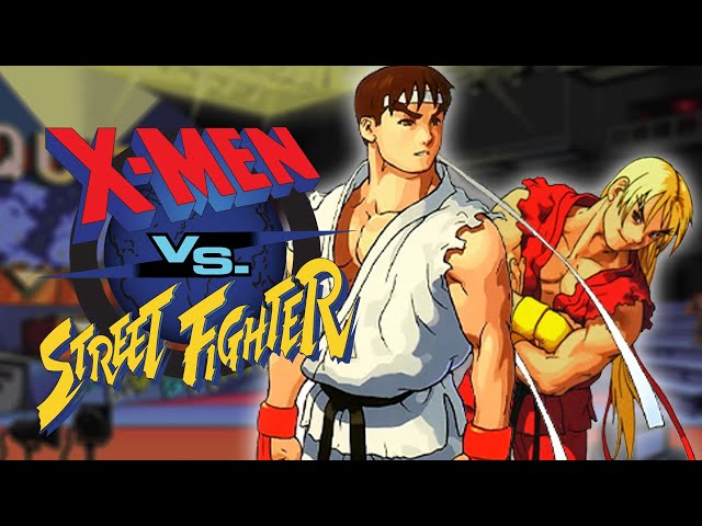 X-Men vs Street Fighter (Ryu/Ken) [Arcade LongPlay/Playthrough