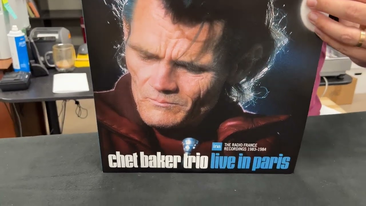 Chet Baker - Live In Paris The Radio France Recordings - Unboxing