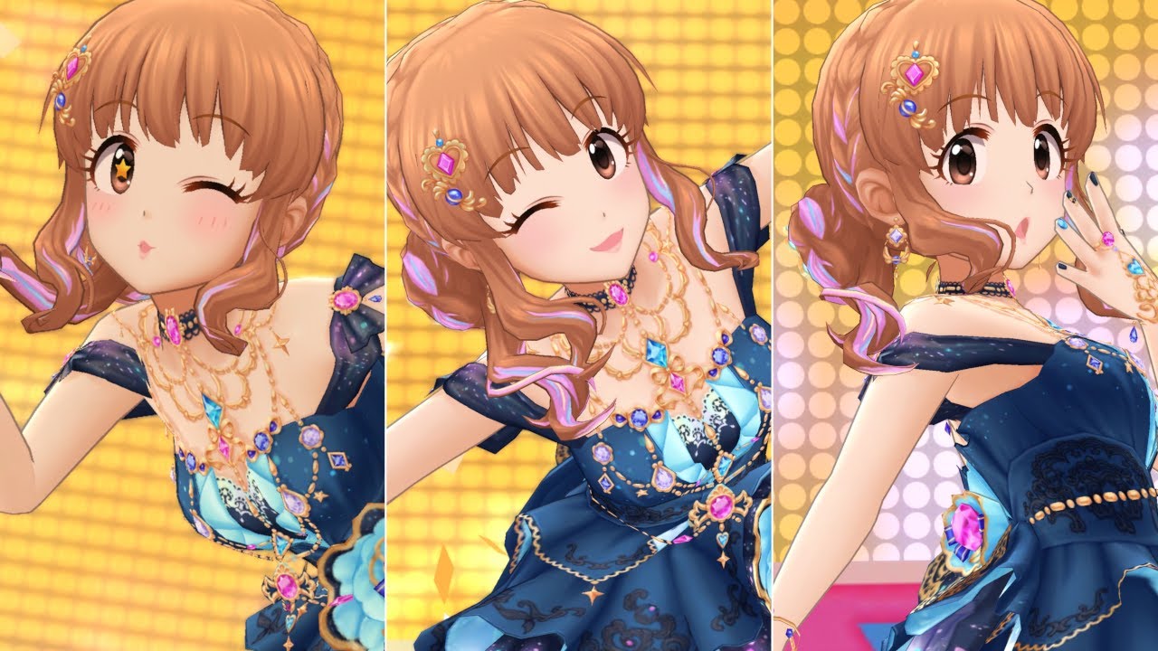 デレステ縦MV】ましゅまろ☆キッス / ノワールフェス限定SSR［綺羅星の