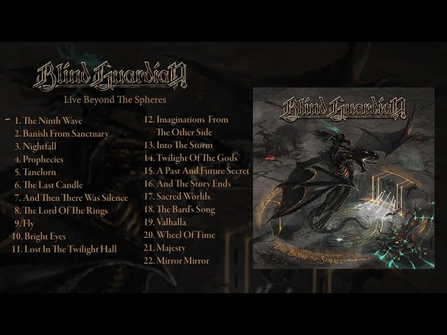 BLIND GUARDIAN - Live Beyond The Spheres (OFFICIAL FULL ALBUM