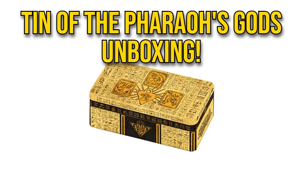 Yu-Gi-Oh! 2022 Tin of the Pharaoh's Gods Unboxing! - YouTube