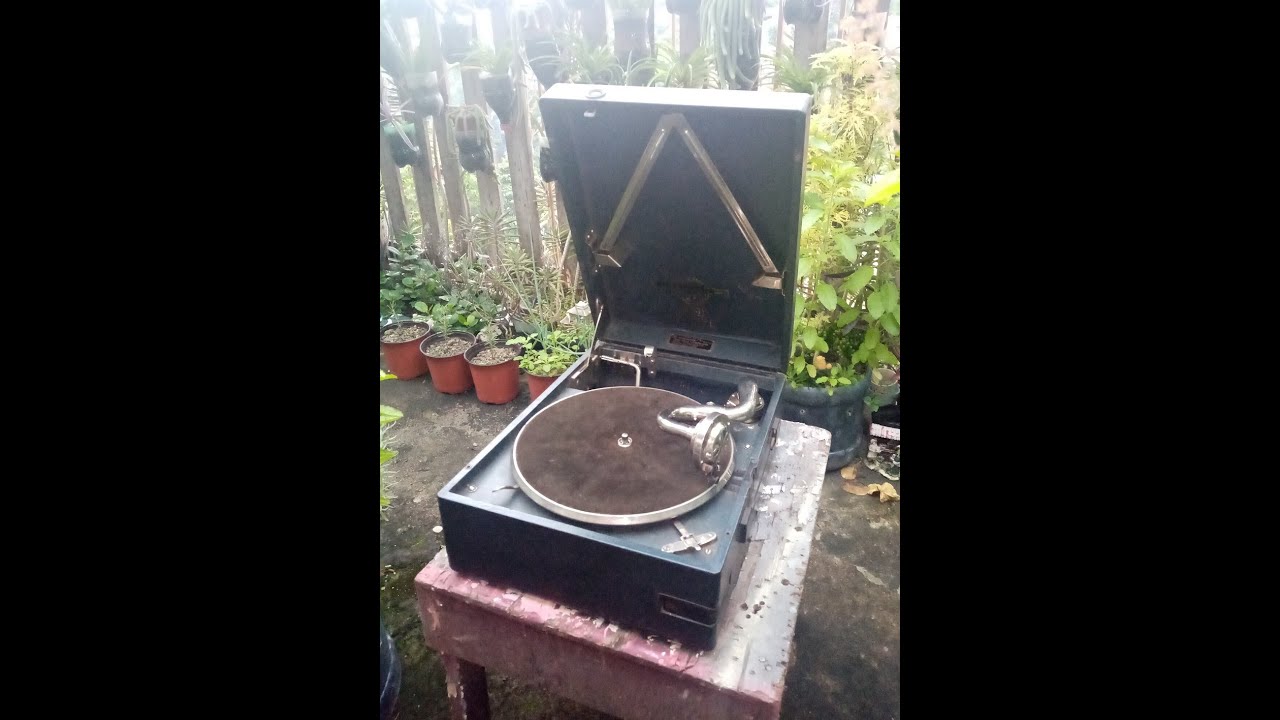 Columbia Viva-tonal Grafonola 203 - YouTube