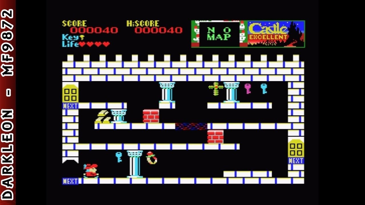 MSX - Castle Excellent - YouTube