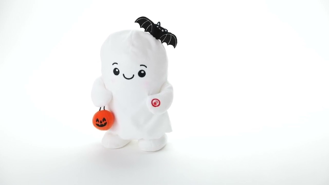 WHO WANTS SOME TREATS GHOST WITH SOUND AND MOTION $19.99 WITH 3