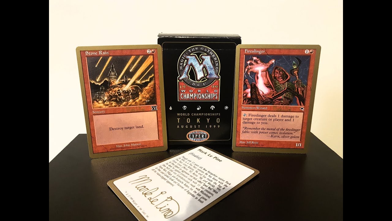 Mark Le Pine 1999 Tokyo World Championship Deck | Magic The