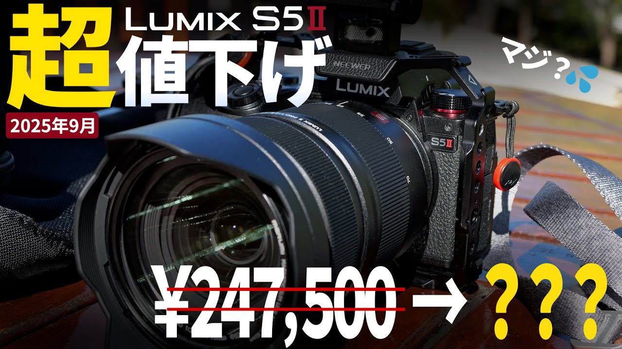 S5Ⅱ】値下げでさらにコスパ最強になったS5Ⅱの魅力を伝えたい【LUMIX