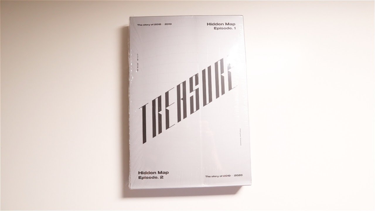 ATEEZ TREASURE HIDDEN MAP PACKAGE EPISODE 1 & EPISODE 2 PHOTOBOOK
