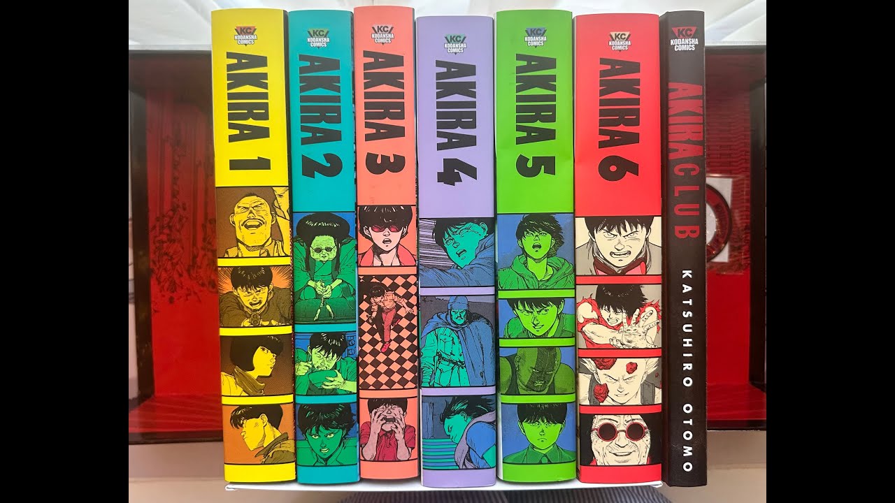 AKIRA 35th Anniversary Manga Box Set Unboxing - YouTube