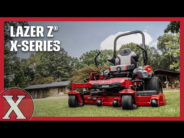 2025 Lazer Z X-Series Zero-Turn Mower | Exmark - YouTube