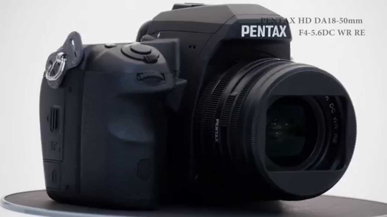 PENTAX HD DA18-50mm F4-5.6DC WR RE 開封の儀 - YouTube