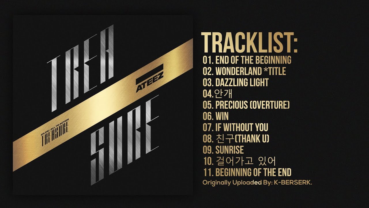 Full Album] ATEEZ(에이티즈) - TREASURE EP.FIN : All To Action