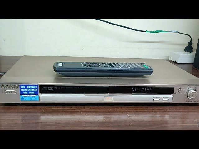 sony dvp-ns530 dvd player about. price 5000. 7508583986 - YouTube