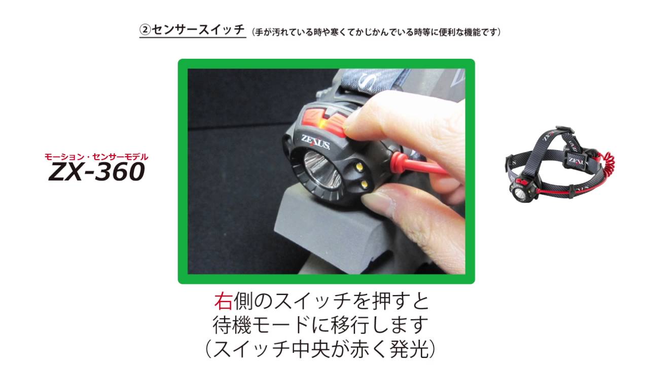 ZEXUS操作マニュアル： ZX-360 | ZEXUS公式サイト | ゼクサス