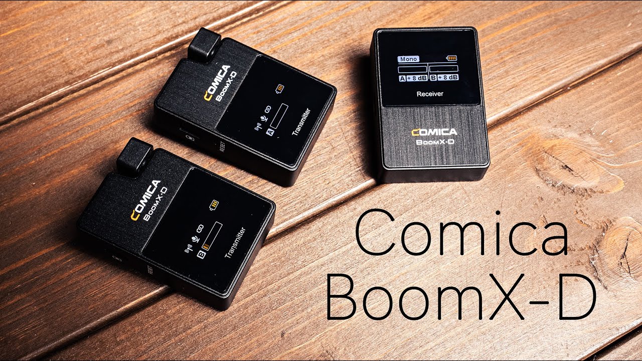 コスパ最強の2chワイヤレスマイク！COMICA BOOM X-Dを試す。軽量