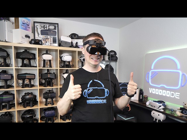 MeganeX superlight 8K - A brilliant PCVR headset with a 