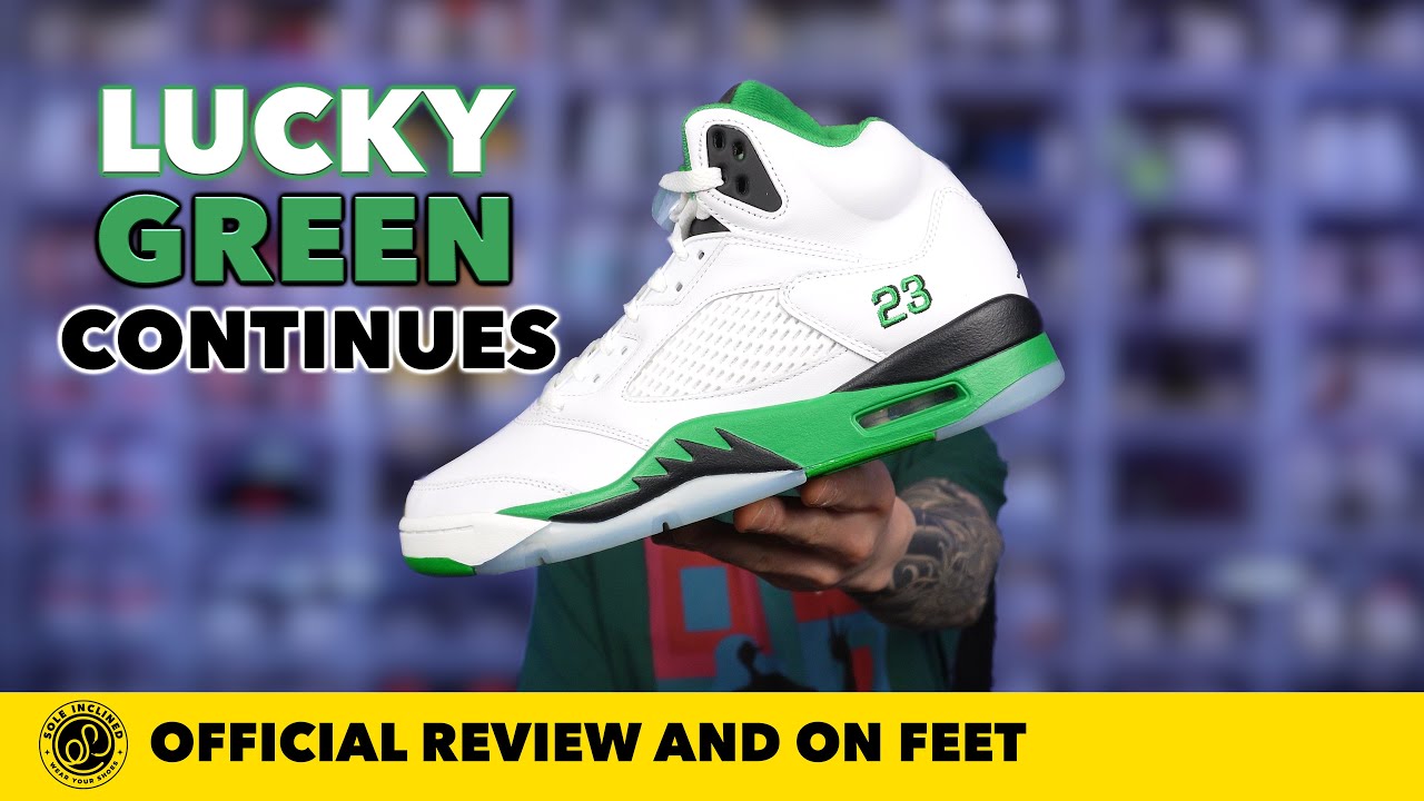 Another Lucky Green Shoe! Air Jordan 5 'Lucky Green' In Depth